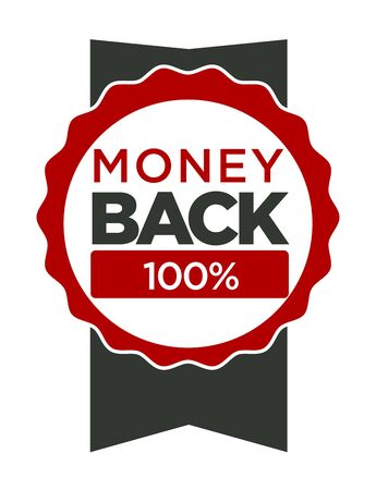 Special shopping offer, money back guarantee isolated iconのイラスト素材