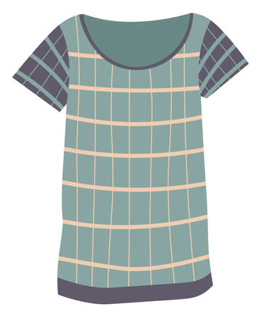 Pajama for men or women, sleepwear tshirt trendのイラスト素材