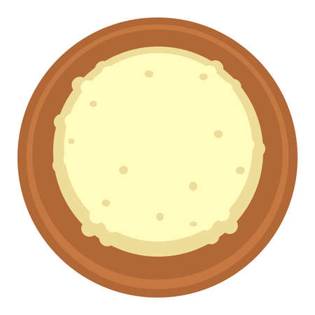 Rice in bowl, chinese and japanese food vectorのイラスト素材