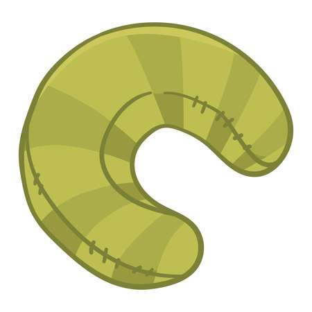 Pillow for traveling, cushion for neck vectorのイラスト素材