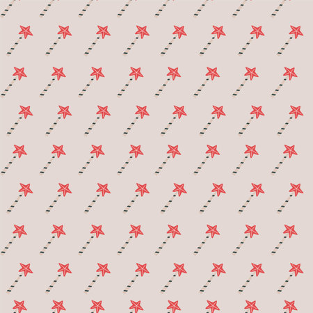 Magic wand or candy lollipop stick with starsのイラスト素材