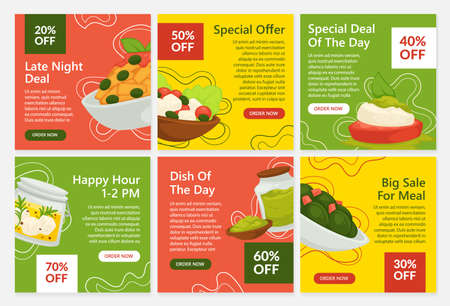 Olive dishes offers concept, vector illustrationのイラスト素材