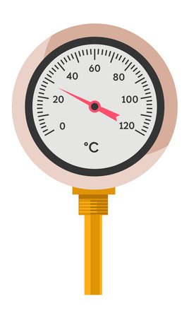 Measurement tools and instrument with arrow vectorのイラスト素材