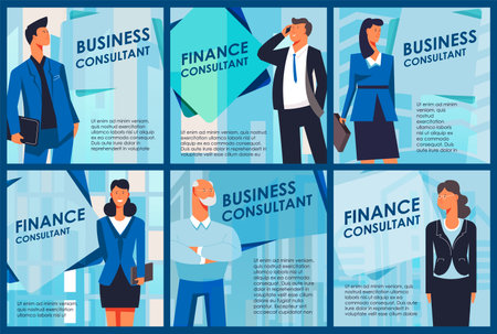 Business consultantのイラスト素材
