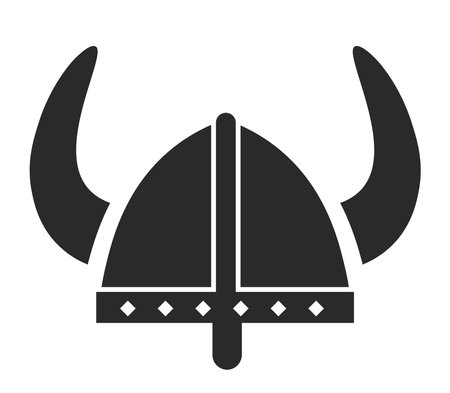Helmet of tribes or viking warrior fighters vectorのイラスト素材