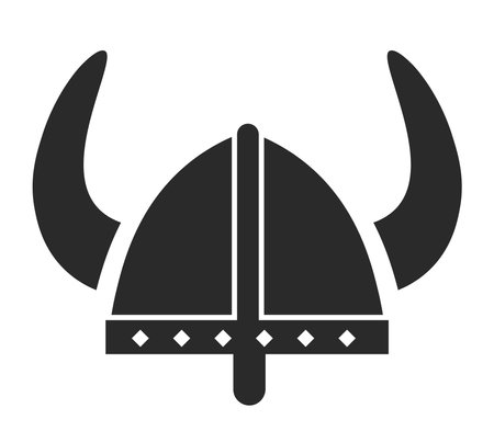 Helmet of tribes or viking warrior fighters vectorの素材 [FY310202743034]