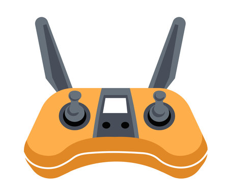 Controller for gadgets or drones automated vehicleのイラスト素材