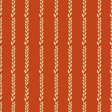 Floral seamless pattern, stripes of blossom vectorのイラスト素材