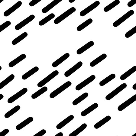 Diagonal Black Stripes Vector Pattern