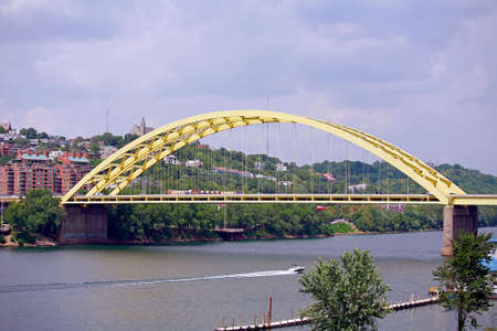 Yellow Bridgeの写真素材