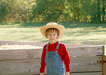 Little Farmerの写真素材