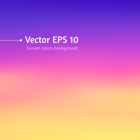 Blurred sunset colors background.   のイラスト素材