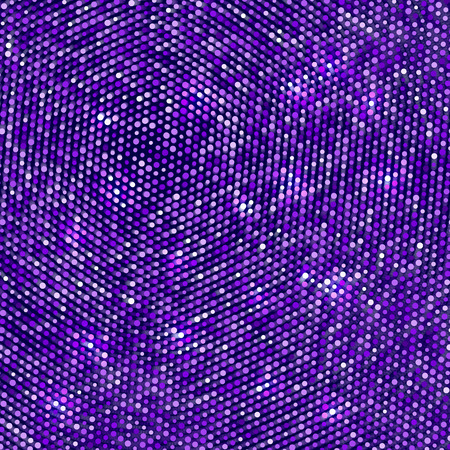 Violet disco background with dots.のイラスト素材
