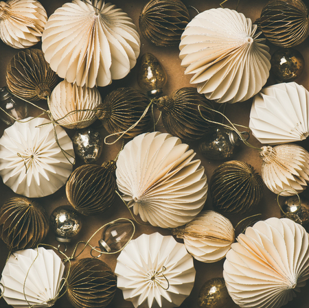 Stylish Christmas or New Year holiday background, texture and wallpaper.の写真素材