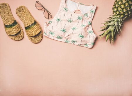 Summer apparel items.の写真素材