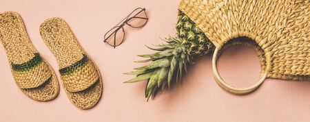 Summer apparel items.の写真素材