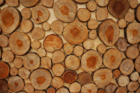 wood craftの写真素材