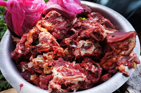 village beefの写真素材