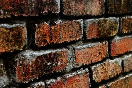 brick block wall arrangement