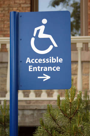 handicap signの写真素材