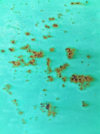 Green rusty metal texture background.の写真素材