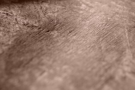 Brown wooden background. Sepia old wood textureの写真素材