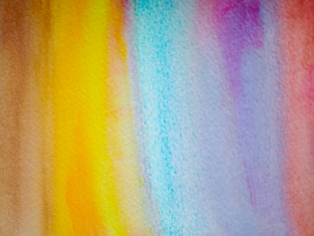 Blurred abstract background with different vivid colorsの写真素材