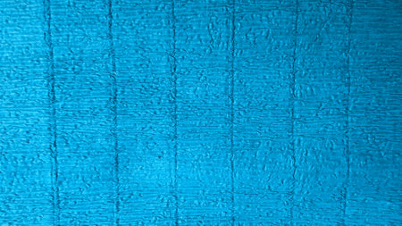 Deep blue background texture with waves.の写真素材