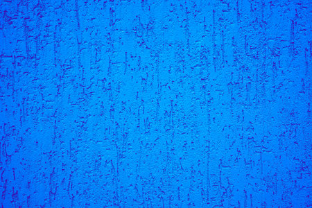 Background of blue stone wall with drips.の写真素材