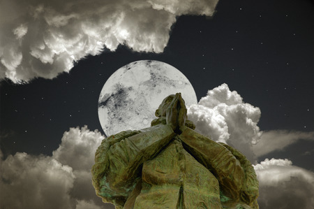 Basilica of Our Lady of the Rosary in Fatima - Portugalの写真素材