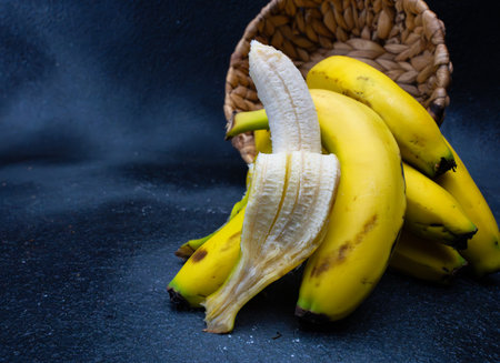 Delicious fruits with wonderful colors, taken under artificial lightの写真素材