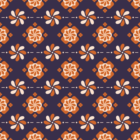 Continuous seamless background, used for wallpaper, pattern texture, tile, web page background, surface texture, fabric textureのイラスト素材