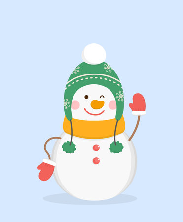 Set of cute bear and rabbit and tiger character mascots with christmas elements and dress up, happy celebration, vector cartoon styleのイラスト素材