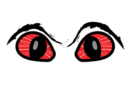 Furious Eyesのイラスト素材