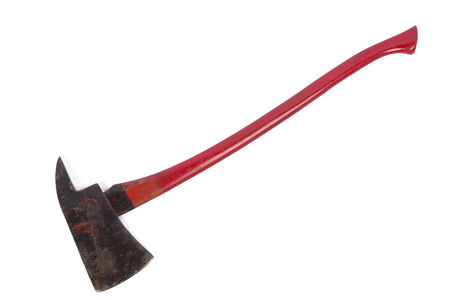Fire Axe on the white の写真素材