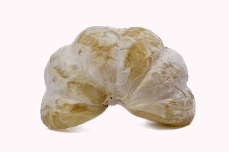 Grapefruit isolated on white background.の写真素材