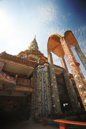 Wat pha sonkaew pagoda in Thailandの写真素材