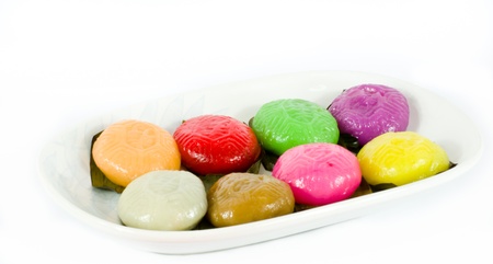 Traditional chinese Tortoise cakes from South East Asiaの写真素材