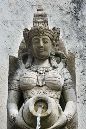 deites statues in Bali Templeの写真素材