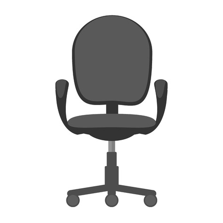 Office chair icon. Vector illustrationのイラスト素材