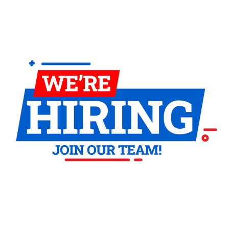 We are. An ad for an advertising campaign at retail on the day of purchase. vector illustrationのイラスト素材