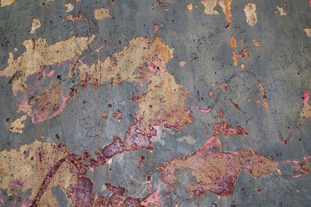 Old rusty aged green grunge metal surface high quality texture background