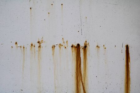 Old rusty aged white grunge metal surface high quality texture backgroundの写真素材