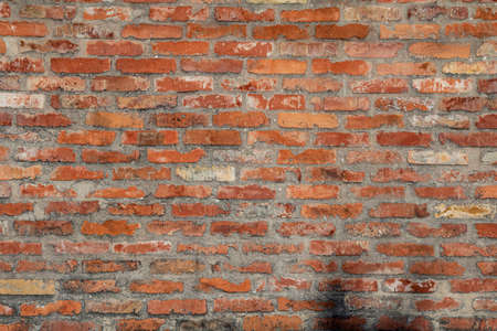Old vintage brick wall background texture
