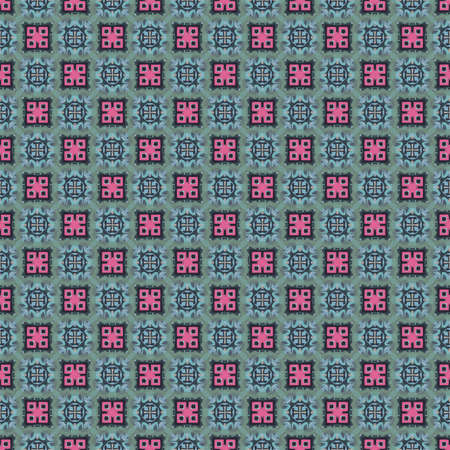 Color pattern texture. Colorful ornamental graphic design. Mosaic ornaments. Pattern template....