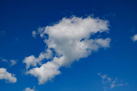 White cloud texture. Air material backdrop. Sky effect pattern. Wallpaper and background.の写真素材
