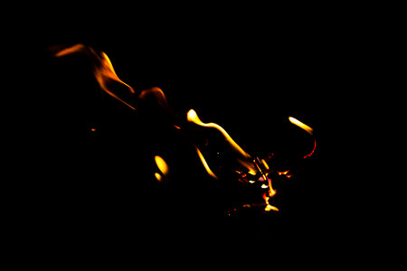 Fire flame texture. Burning material backdrop. Burn effect pattern. Blaze and torch wallpaper. Heat...