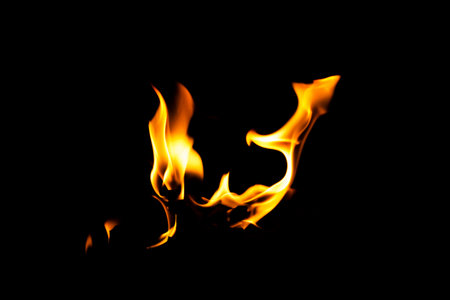 Fire flame texture. Burning material backdrop. Burn effect pattern. Blaze and torch wallpaper. Heat...