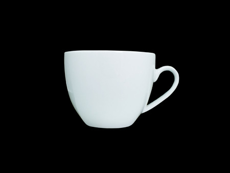 Coffee espresso on black backgroundの写真素材