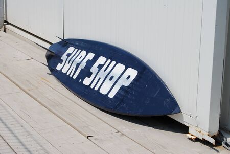 Martigues, France - July 6 2011: Surf shop Le Marinのeditorial素材